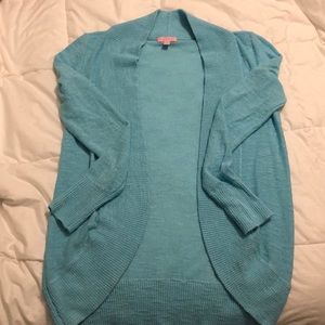 Light blue Lilly Pulitzer cardigan